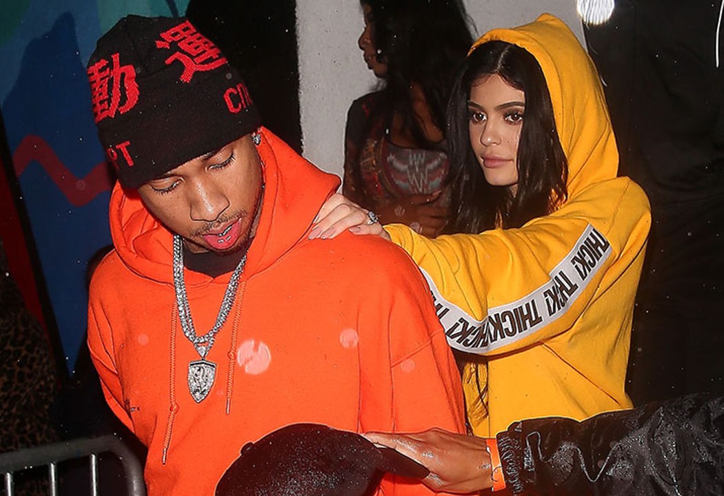 Kylie Jenner Flashes Her Diamond Ring Out In Los Angeles With Tyga