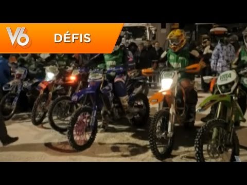 Trophée Andros en moto - Les défis de V6