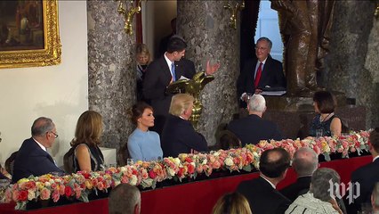 Paul Ryan toasts Mike Pence