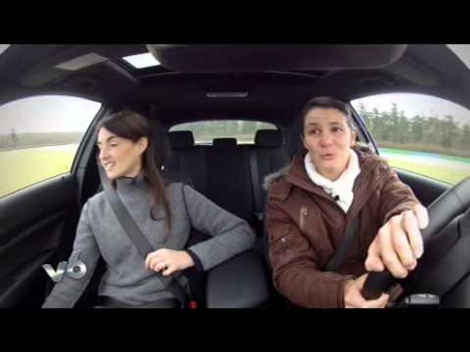 Emilie Fer fait des tours chrono dans V6 (17/01/2013)