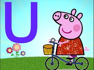 PEPPA PIG Learn Abc Song for Childen | english alphabet song for baby | kids abcd nursery rhymes