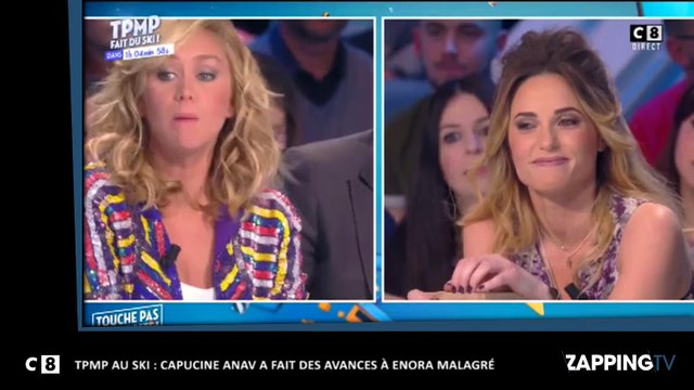 TPMP au ski : Enora Malagré draguée par Capucine Anav, les révélations croustillantes !
