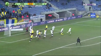 Jeando Fuchs Goal HD - Sochaux 3 - 3 Clermont - 20.01.2017