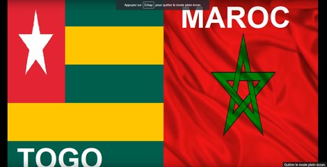 Maroc vs Togo (3-1) - CAN 2017 Suivez