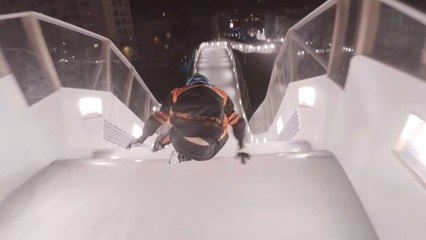 GoPro View: Dunne’s Heated Battle for 1st at Crashed Ice Marseille Finals