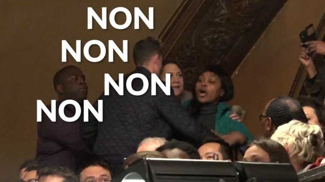 Tous les perturbateurs semblaient s'être donné rendez-vous au meeting de Manuel Valls