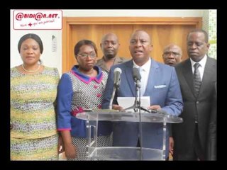 Audio / Déclaration du PDCI RDA sur la situation sociopolitique