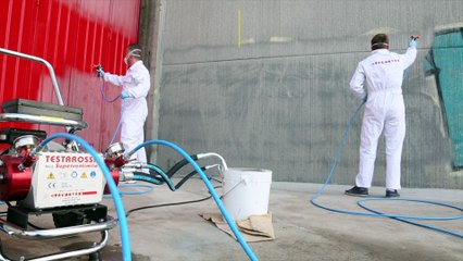 Pompa Airless TECNOVER mod. TR20000 per applicare due prodotti differenti in contemporanea