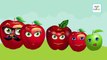 Apple and Burger Cartoon Finger Family Songs | Finger Family Animated Nursery Rhymes For Children