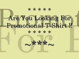 Promotional T-Shirt Manufacturer USA