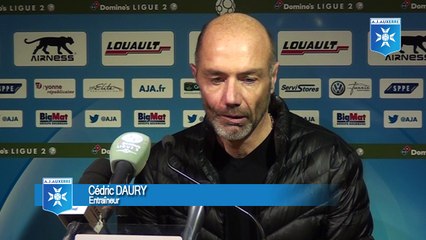 Cédric Daury après AJA - Bourg-en-Bresse