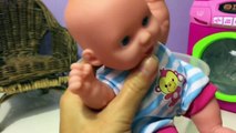 Baby Doll & Toy Washing Machine | Baby doll bubble bath:)