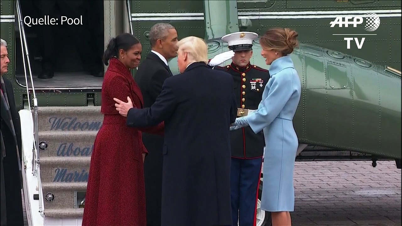 Ein Winken zum Abschied