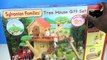 Sylvanian Families Calico Critters Rabbit Family Kids Toys Tree House
