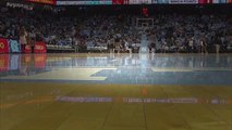 Skills: UNC Ball Boy Hits 3 Straight Half Court Shots!