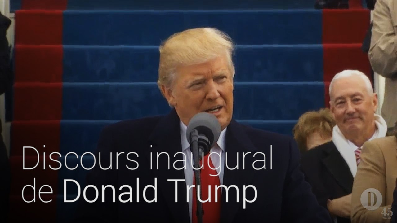 Discours inaugural de Donald Trump