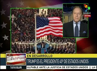 EE.UU.: Trump toma posesión en medio de fuertes protestas en su contra