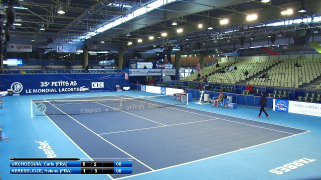 Carla URCHOEGUIA (FRA) vs Helene KERESELIDZE (FRA) - 3ème tour pré-qualifications nationales - Les Petits As 2017