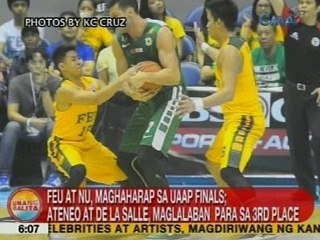 UB: FEU at NU, maghaharap sa UAAP finals