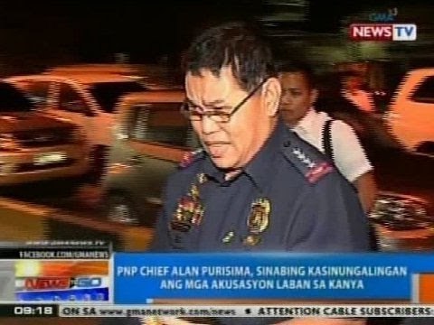NTG: PNP chief Purisima: Kasinungalingan ang mga akusasyon laban sa'kin