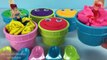 Play Doh Smiley Face Ice Cream Cups Surprise Toys Little Mermaids Fun Video for Children & Toddlers