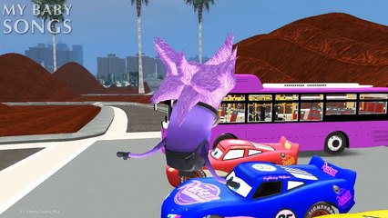 Minions Evil Wheels on the bus and Finger Family Song and more