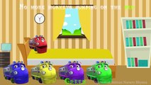 Chuggington Wilson Jumping on the Bed - Five Little Monkeys Jumping on the Bed Nursery Rhymes