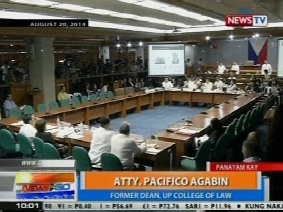 NTG: Panayam kay Atty. Pacifico Agabin, former dean, UP College of Law