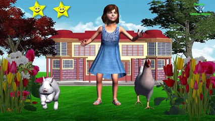 Tiger Learning Music & Sounds English Nursery Rhyme | 3d Animation Song