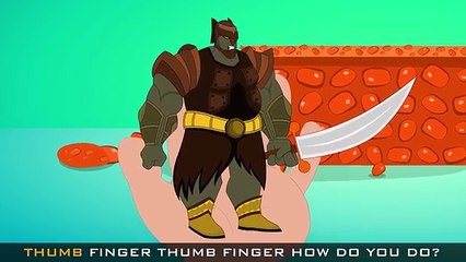 Finger Family Collection | Green Man Epic Fighting Finger Family Nursery Rhymes Plus More