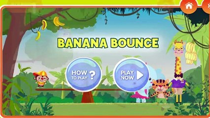 Jungle Banana Bounce Game - Jungle Banana Bounce