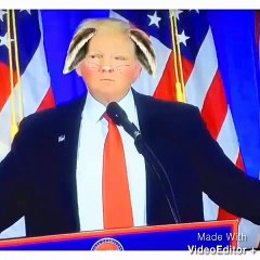 When Donald trump try to be serious