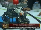 24Oras: Grupo ng mga mag-aaral sa Pampanga, wagi sa Philippine Robotics Olympiad