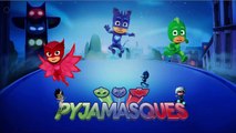 PJ Masks - Marvel superheroes transforming Captain America Spiderman Hulk funny video