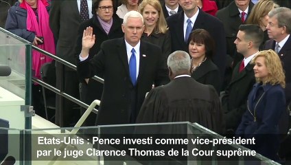 Etats-Unis: Pence investi comme vice-président
