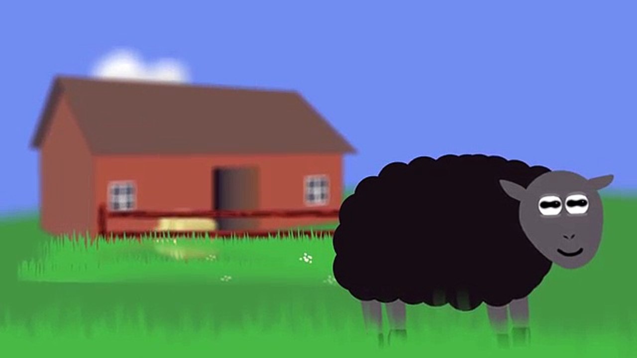 Baa Baa Black Sheep | Animated Nursery Rhyme | Kids Music Videos | Cartoon