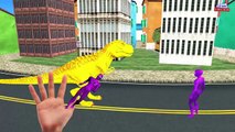 Gorilla Dinosaur Frozen elsa Colors 3d Rhymes Animation cartoon Finger family Rhymes collection