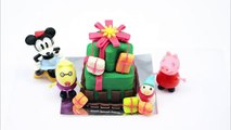 Peppa Pig en Español La navidad de peppa - Play doh Peppa Pig mickey mouse makes cake christmas