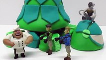 WILD KRATTS!! Play-Doh Surprise Egg!! Wild Kratts Tortuga! Save The Tortuga from Gourmand!