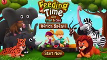Kids Learn Feeding Wild Animals l Feeding Time 2 Africa Safari Kids Games