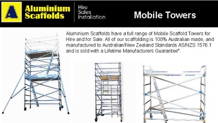 Our Mobile Towers Are Light Weight