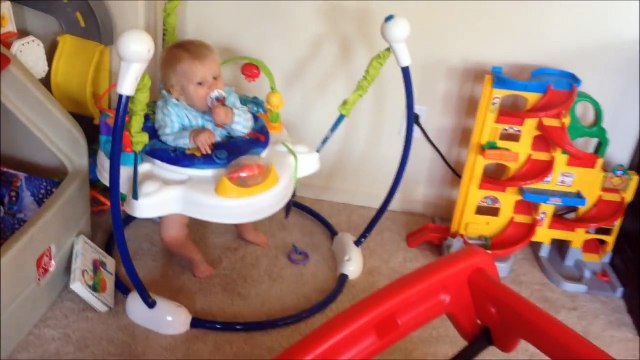 Fisher Price Ocean Wonders Jumperoo Wears Out Baby Michael-8pWzqYGwLhI