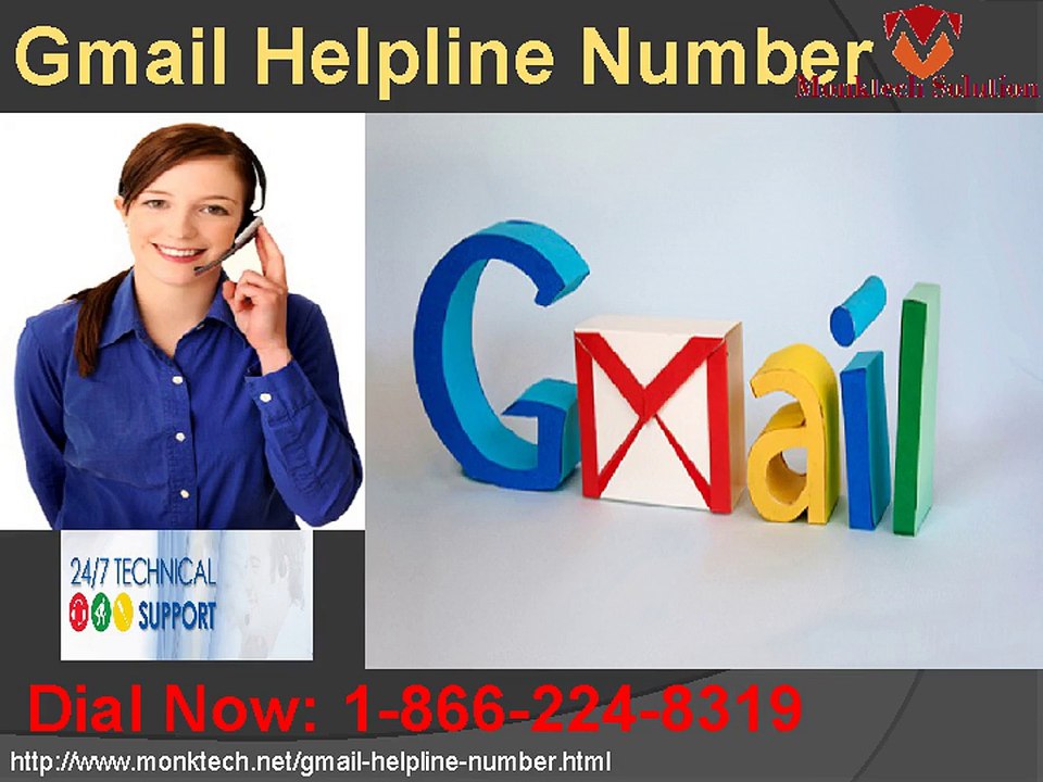 Call Gmail Helpline Number 1-866-224-8319 for Gmail related solutions