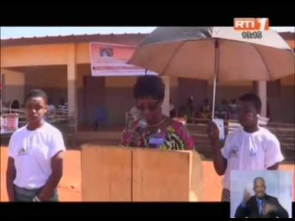 Extrait du JT RTI : Biankouma / Journée de sensibilisation sur EBOLA et le VIH SIDA