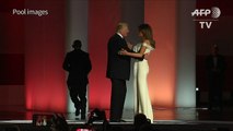 Donald and Melania Trump have 1st dance at inauguration ball