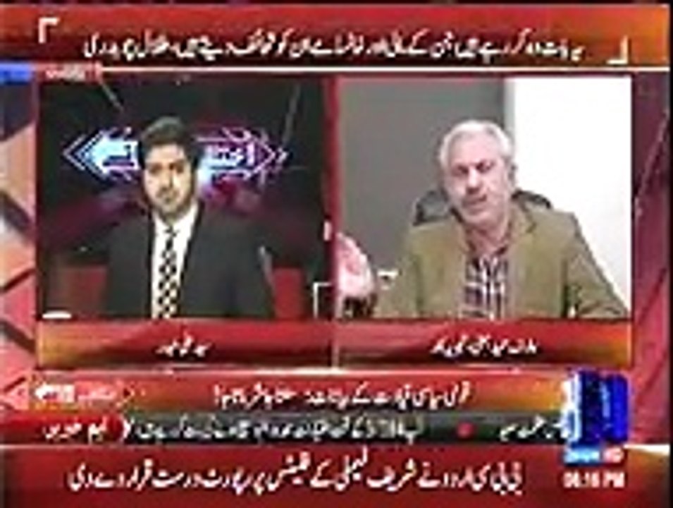 Inhe ye bhi ehsas nahi hota ke ye TV unki family bhi dekh rehe hoti hai:--Arif Hameed Bhatti grills PML-N leaders
