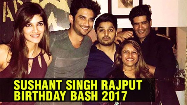 Sushant Singh Rajput Celebrates His Birthday With Kriti Sanon Preity Zinta Harshwardhan Kapoor