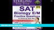 PDF  Sterling SAT Biology E/M Practice Questions: High Yield SAT Biology E/M Questions Sterling