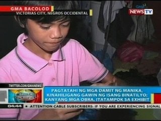 BP: Pagtatahi ng mga damit ng manika, kinahiligang gawin ng isang binatilyo