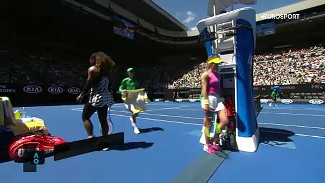 Avustralya Açık: Nicole Gibbs - Serena Williams (Özet)